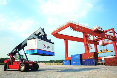 江苏盐城港:吞吐量增速超50% 打造区域物流枢纽港
